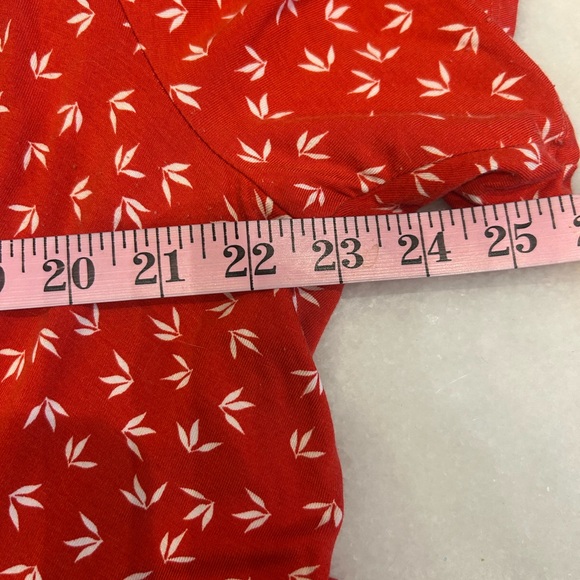 Red Plus Size A Line Dress 3X - Picture 5 of 6